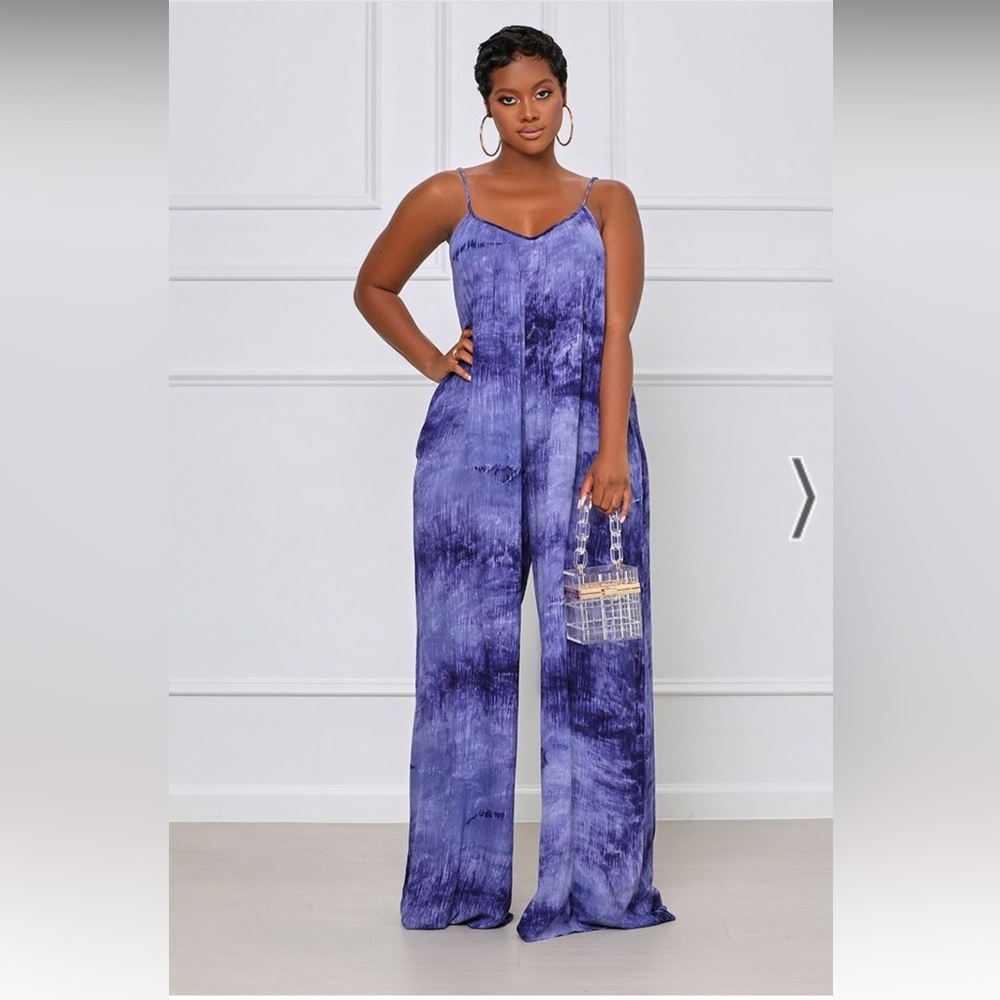 Bali Babe Tie Dye Jumpsuit